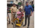 انتظار گنج پولیس کی بروقت کارروائی، معذور شخص توفیق احمدکو موبائل واپس مل گیا۔